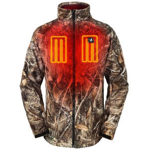Men's ActionHeat 5V Heated Softshell Jacket Medium Real Tree Camo