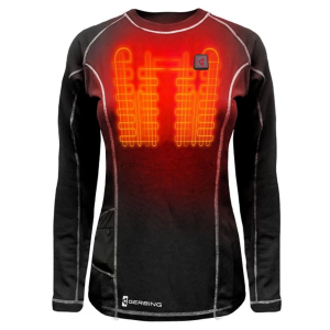 Women's Gerbing 7V Battery Heated Long Sleeve Base Layer Small Black