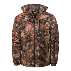 Men's King's Camo Weather Pro Insulated Hunting Softshell Jacket Medium Mountain Shadow