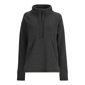 Women's Simms Rivershed Sweater Fishing Hoodie Small Black Heather