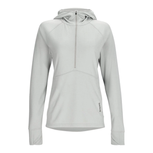 Women's Simms BugStopper Fishing Hoodie Medium Sterling Heather
