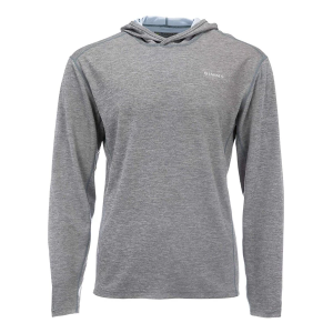 Men's Simms Bugstopper Fishing Hoodie 2XLarge Steel Heather