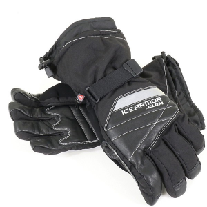 Men's IceArmor by Clam Renegade Gloves Small Black
