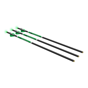 CenterPoint CP400 Lighted Carbon Bolts 3 Pack