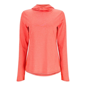 Women's Simms SolarFlex Fishing Hoodie Small Watermelon Heather