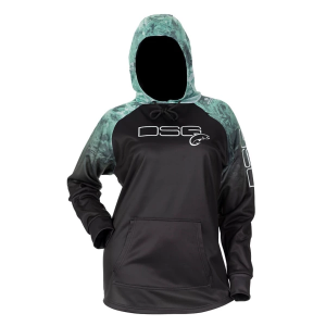 Women's DSG Outerwear DSG Starr Technical Fishing Hoodie Medium Dark Char/MO Wakeform Bowspray