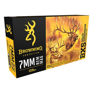 Browning BXS Solid Expansion Rifle Ammunition