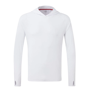 Men's Gill UV Tec Fishing Hoodie XSmall White