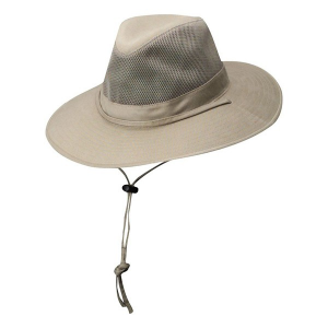 Men's Dorfman-Pacific Solarweave Mesh Safari Fishing Sun Hat 2XLarge Camel