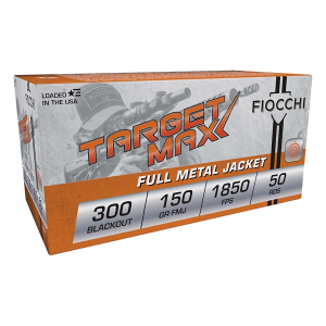 Fiocchi Fiocchi Target Max FMJBT SCHEELS Exclusive 50 Round Box Rifle Ammunition