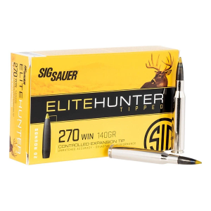 SIG SAUER Elite Hunter Tipped Rifle Ammunition