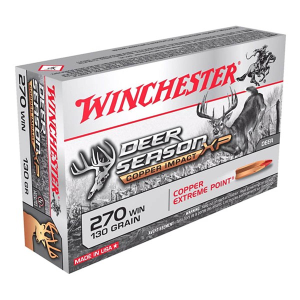Winchester Deer Season XP Copper Impact Lead Free Rifle Ammunition