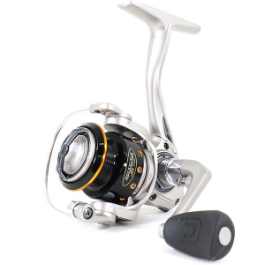 Clam Jason Mitchell LS Right/Left Spinning Ice Fishing Reel Chrome
