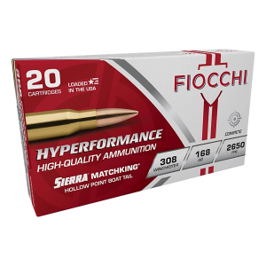 Fiocchi Hyperformance MatchKing Rifle Ammunition