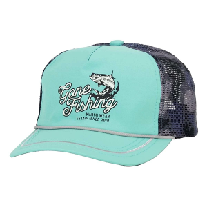 Men's Marsh Wear Gone Fishing Snapback Hat One Size Sea Foam