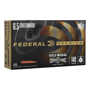 Federal Gold Medal CenterStrike OTM Rifle Ammunition