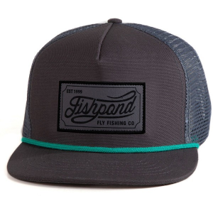 Men's Fishpond Heritage Trucker Fly Fishing Snapback Hat Slate