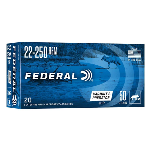 Federal American Eagle Varmint & Predator JHP Rifle Ammunition