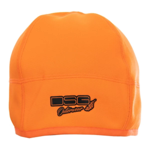 Men's DSG Outerwear WoSherpa Fleece Ponytail Hunting Beanie One Size Blaze Orange