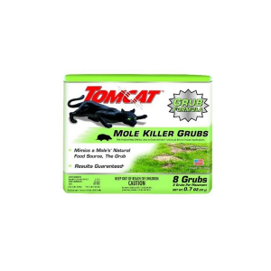 Tomcat Mole Killer Bait Grubs 8 pk