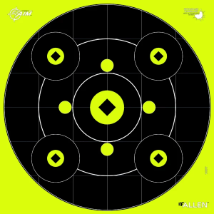 EZ Aim(R) Splash Reactive Paper Shooting Targets