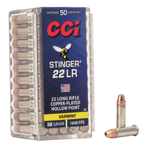 CCI Stinger HP Varmint Rimfire Ammunition