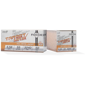 Fiocchi Fiocchi Target Max FMJ SCHEELS Exclusive 50 Round Box Rifle Ammunition