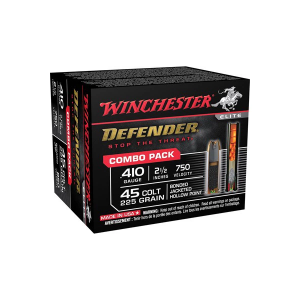 Winchester PDX1 Defender 410ga/45 Colt 225g Combo Pack Handgun Ammunition