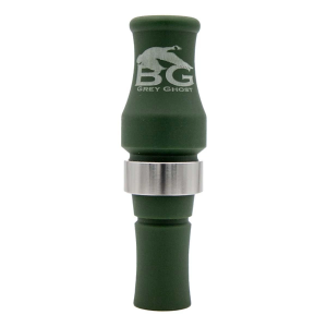 Buck Gardner Grey Ghost Acrylic Goose Call Matte Green