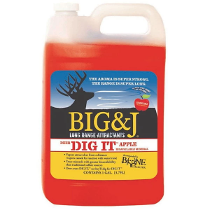Big & J Deer Dig It Apple Liquid Deer Attractant 1 Gallon