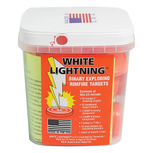 Tannerite White Lightning Rim-fire Target Kit 15 pack