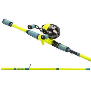 ProFISHiency 6 High-VIS Yellow & Blue Spincast Combo