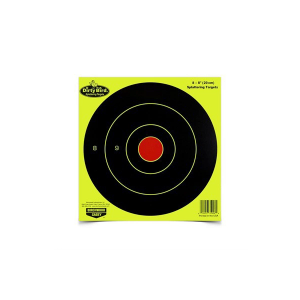 Birchwood Casey Dirty Bird Yellow 8" Round Target 8 Pack