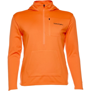 Men's Scheels Outfitters Musselshell Hunting 1/2 Zip Pullover XSmall Blaze Orange