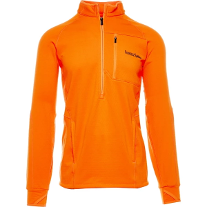 Men's Scheels Outfitters Musselshell Hunting 1/2 Zip Pullover Medium Blaze Orange