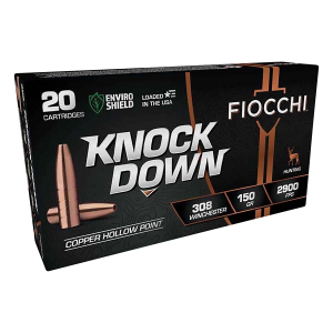 Fiocchi Knock Down Copper HP Rifle Ammunition