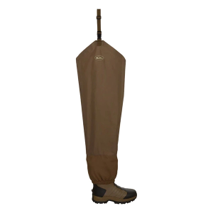 Men's Drake Waterfowl EST Waterfowlers Hip Boots Waders Adult 9 Brown