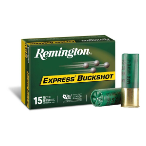 Remington Express Buckshot 12 Gauge Shotshells 15 Round Box