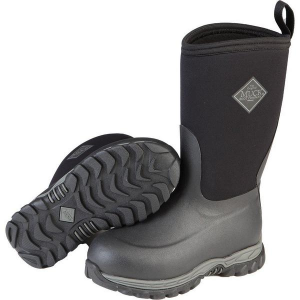 Kids' Muck Rugged ll Rubber Waterproof Insulated Work Boots Outdoor Big 5 Black / Black