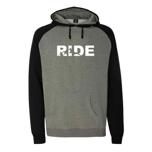 Men's Ride Brand Snowmobile Logo Raglan Sweatshirt
