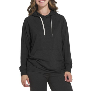 Women's World Famous Odessa Long Hoodie Medium Black