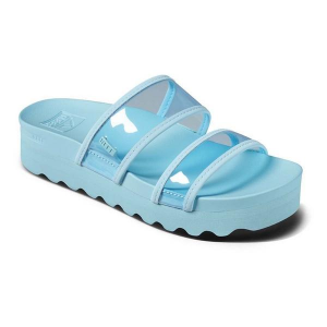 Women's Reef Vista Hi-Energy Slide Sandals 10 Light Blue
