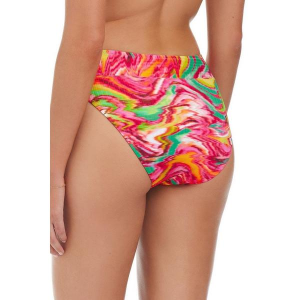 Women's Sanctuary Reading Between The Lines High Leg Swim Bottoms Contemporary XLarge Multi