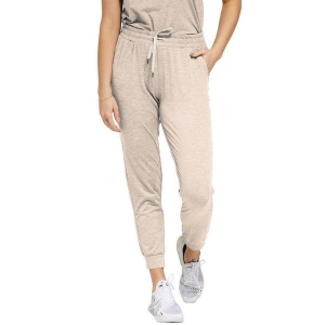 Women's World Famous Motion Joggers Large Sand Regular