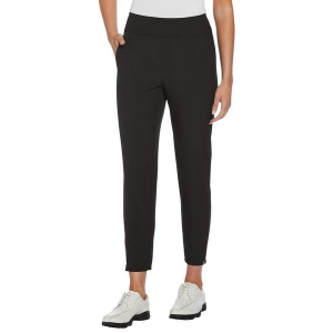 Women's PGA Tour Woven Ankle Golf Pants XLarge Caviar