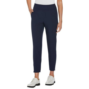 Women's PGA Tour Woven Ankle Golf Pants Small Peacoat