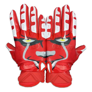 Men's Battle Clown23 Cloaked Receiver Football Gloves