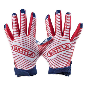 Men's Battle USA Doom 1.0 Receiver Football Gloves