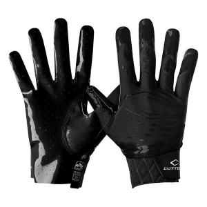 Men's Cutters Rev Pro 5.0 Solid Receiver Football Gloves
