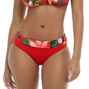 Women's Skye Mid Waist Fold Over Swim Bottoms Contemporary Large Break Of Day